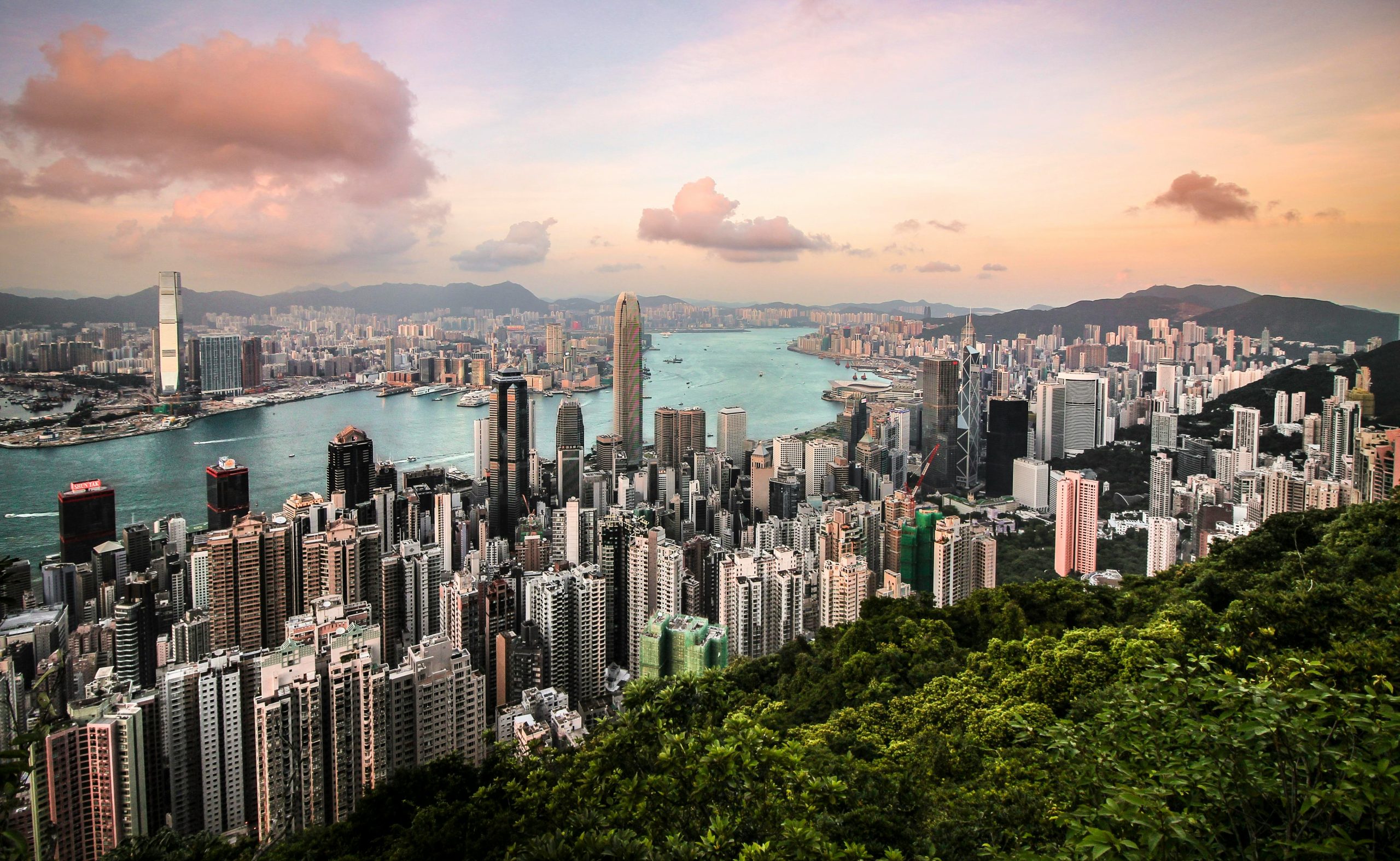 Hong Kong company formation skyline